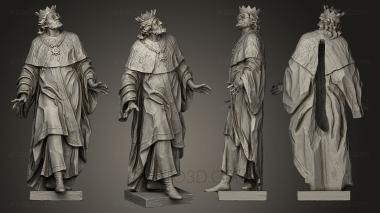 Statues of famous people (STKC_0202) 3D model for CNC machine